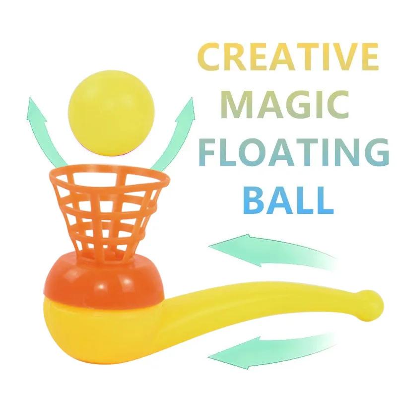 8pcs Style: Random Nostalgic Suspension Pipe Blowing Ball Large Toy Children'S Educational Small Gifts
