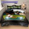 3pcs Scooby-Doo Duvet Cover Set - Machine Washable, Includes 1 Duvet Cover and 2 Pillowcases, No Core Included, All-Season Home Decor for Do