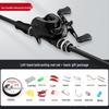 Beginner's Complete Lure Fishing Set: Long-Casting Rod with Guide Rings