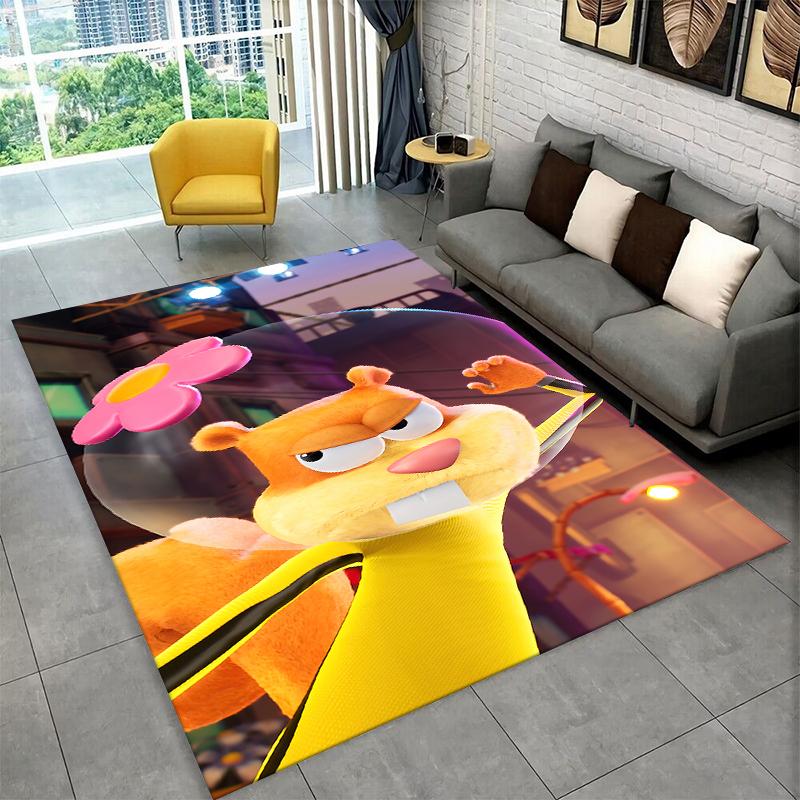 

Cartoon S-SpongeBob Patrick Star Carpet Rug for Playroom Bedroom Living Room Sofa Home Decor,kid Area Rug Non-slip Floor Mat 40x60cm