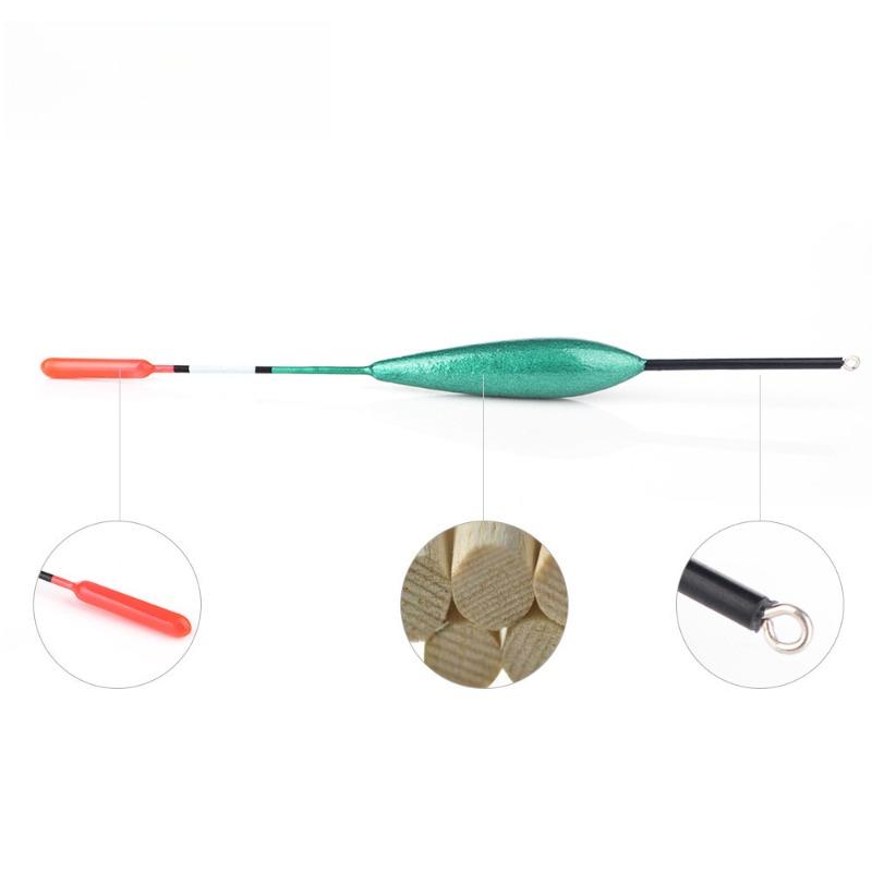 Fishing Float Long-distance Casting Thicker Eye-catching Big Buoyant Fishing Bobbers 10pcs A Set
