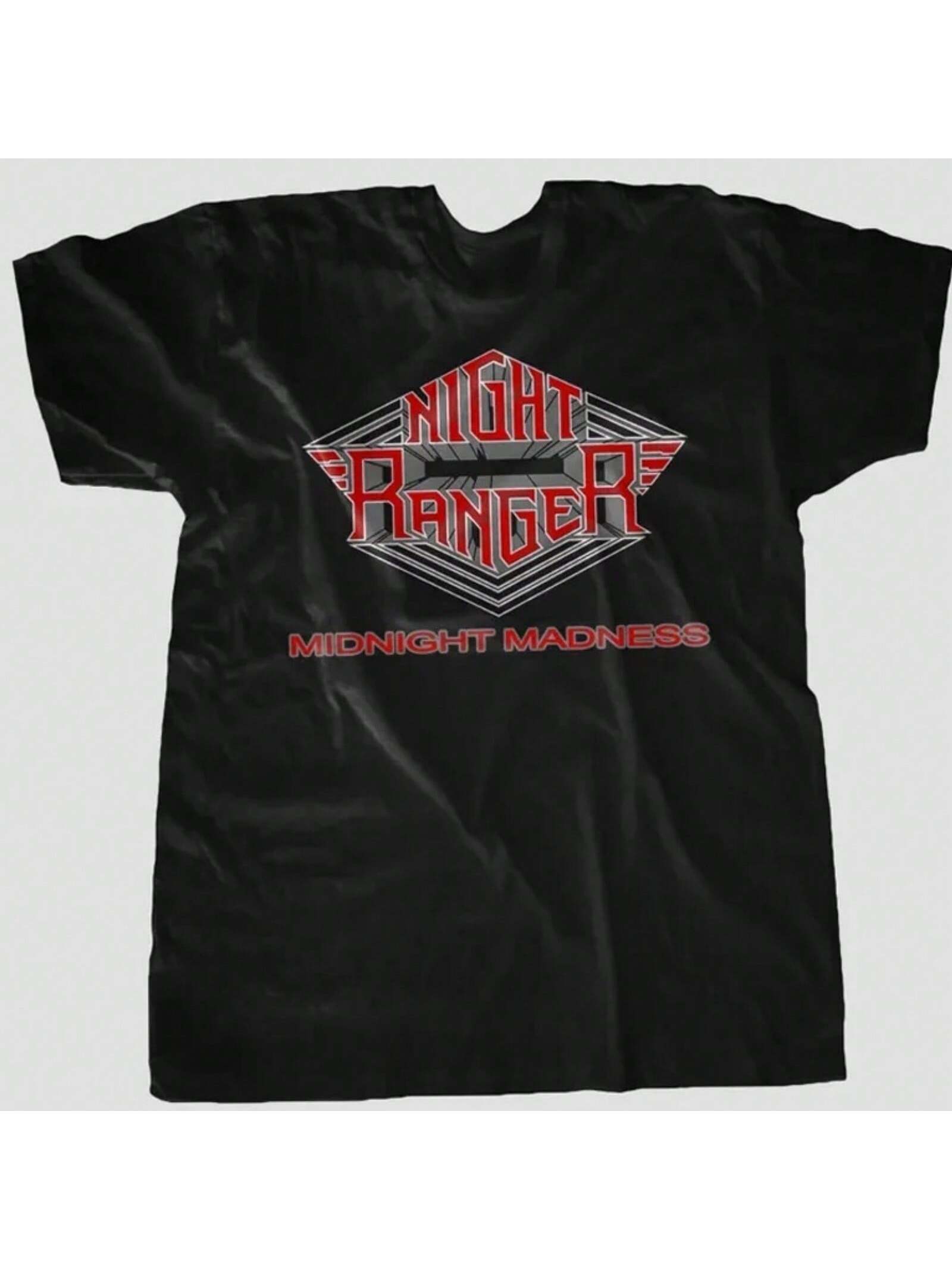 NIGHT RANGER Midnight Madness T-Shirt Short Sleeve Cotton Black S To 5XL BE1134 S разноцветный