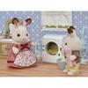 Sylvanian Families EPOCH Laundry and Vacuum Cleaner Set Toy for Dollhouse Ages 3 and Up