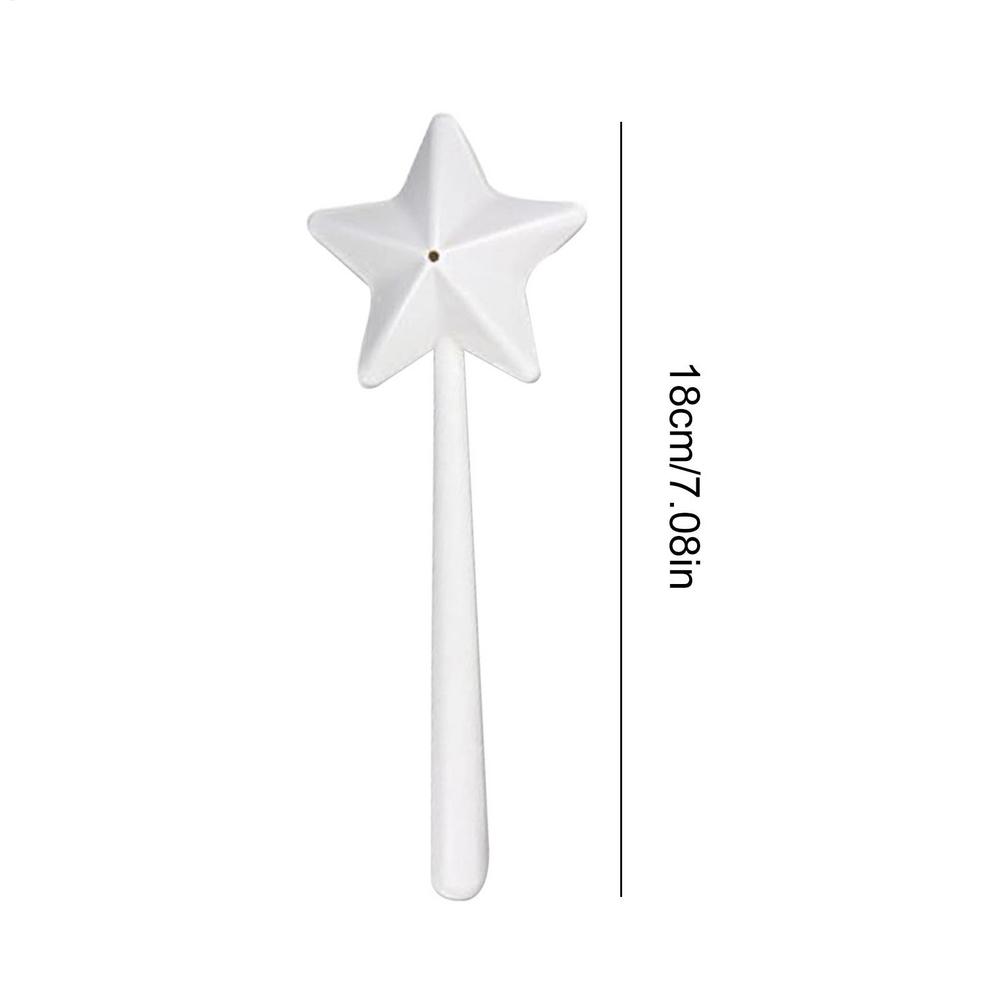 Star Salt Pepper Shakers Refillable Condiment Shaker Portable Wand S pice Dispenser Seasoning Shaker Set Kitchen & Dining BBQ белый