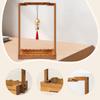 Wind Chime Stand Rack, Chinese Writing Brush Hanger, Chinese Calligraphy Brush Holder Stand for Hanging Pendants, Ornaments