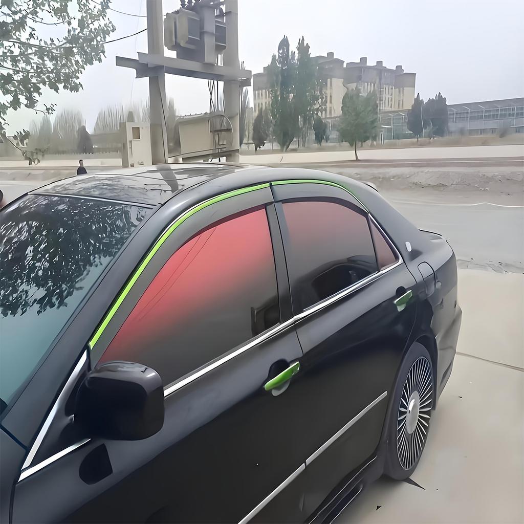 Folia przeciwsłoneczna Gradient Solar Window Tint Film zmieniająca kolor Osłona przeciwsłoneczna na przednią szybę samochodu Osłona przeciwsłoneczna Izolacja cieplna Uniwersalna