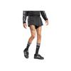 Adidas Pride Shn Comfortable Striped Elastic Waist Straight Casual Shorts Men shorts Black IZ4892