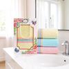 Soft Pure Cotton Face Wash Towel with Custom Embroidery and Gift Packaging