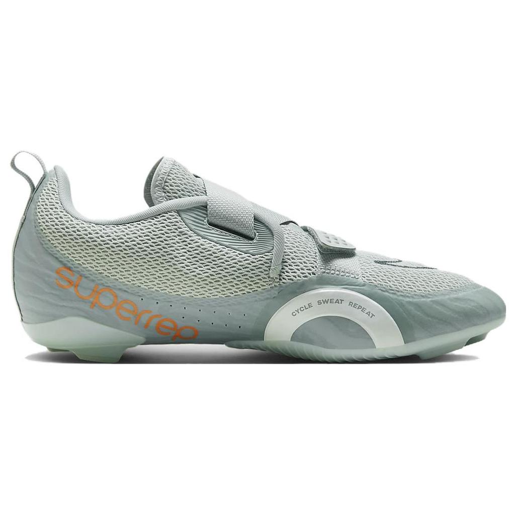 Nike Superrep Cycle 2 Next Nature კომფორტული მრავალმხრივი დარტყმის შთამნთქმელი მოცურების გარეშე გამძლე დაბალზედა ველოსიპედის ფეხსაცმელი მამაკაცის ფეხსაცმელი ნაცრისფერი DH3396-003
