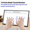 GeeekPi 1920x1080 Capacitive Touchscreen IPS Display Portable Screen Supports Installing Raspberry Pi 18.5" 100-120Hz Monitor, 5/4B/3B/3B+