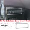 ABS Front Head Lights Headlight Switches Button Decoration Cover Trim For Toyota Corolla Cross  - 2025 Interior Accessories