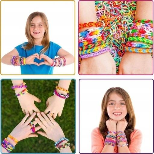 Gumki Do Robienia Bransoletek Zestaw Gumek Xxxl 15000 Szt Koraliki Prezent
