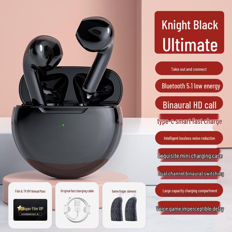 

2025 Noise-Cancelling In-Ear Wireless Bluetooth Headphones with Long Battery Life Standard