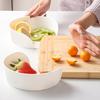 Farfurie cu alimente Instrument de restaurant care economisește spațiul alimentar, legume, fructe, tavă, pachet portabil