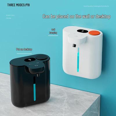 Smart Digital Display Wall-Mounted Foam Soap Dispenser P19 - Automatic Hand Sanitizer Machine for Home