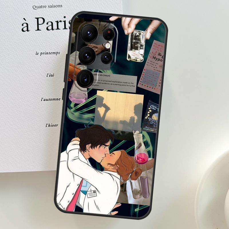 The Love Hypothesis Book Case For Samsung Galaxy S26 Ultra S25 S24 S22 S21 S23 Ultra Plus S10 S20 S25 FE Phone Cover