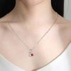 Rhinestone Necklace for Lover Gift Neck Accessories Valentine's Day Clavicle Chain  For Girlfriend