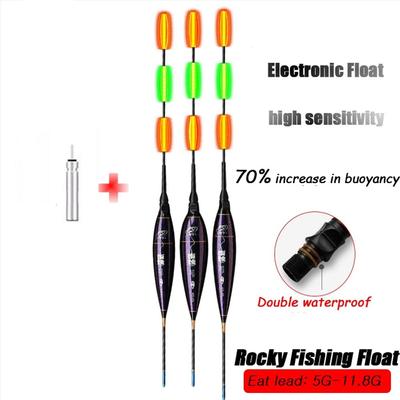 Buoy Strike Slip Drift Tube LED Light Indicator Light Stick Floats Fishing Lure Float Floats Bobbers