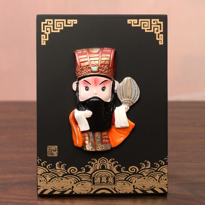 China Traditional Peking Opera Facial Makeup Ornaments Business Gift Souvenirs Home Decor Crafts Wedding Birthday New Year Gift