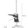 Stainless Steel Cabinet Board Lifter Portable Labor-Saving Tile Height Adjuster Arm Jack Door Panel Drywall Lifting