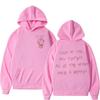 Sweat à capuche imprimé Rapper Lil Peep Tour Concert Manches Longues Pull Street Automne Hiver