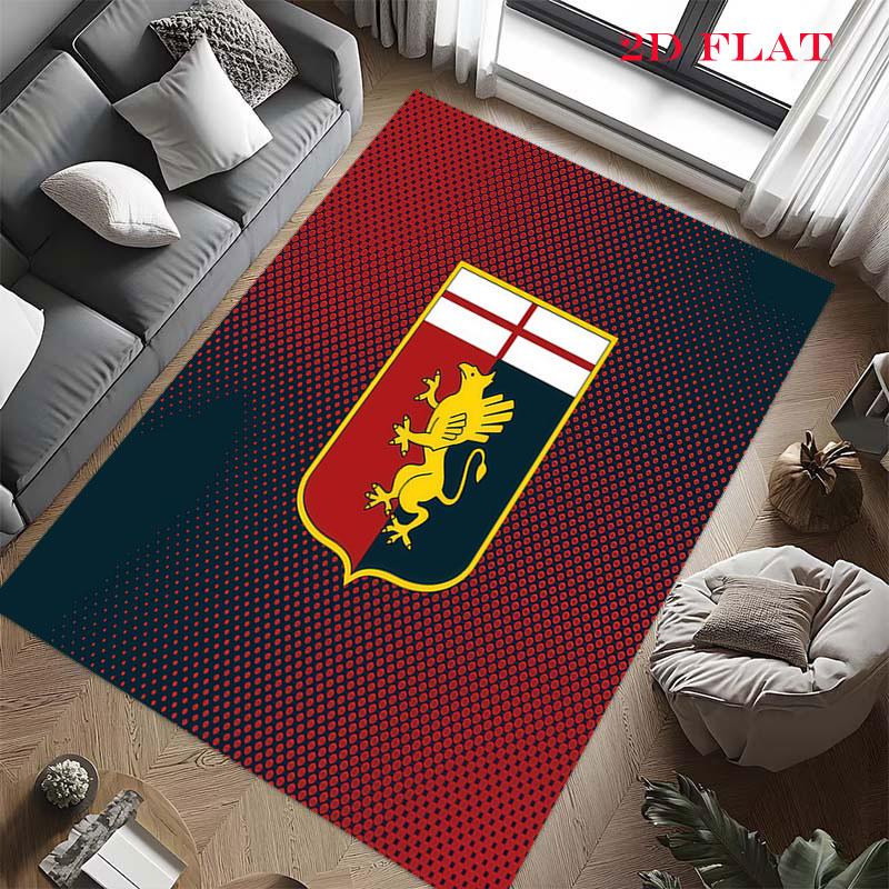 Genoa Poster Carpet Rug for Living Room Bedroom Home Sofa Decoration,Kids play Nonslip Floor Mat