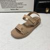 New Internet Celebrity Sandals Female Casual Fashion Daily Student Platform Fairy Wind Beach Flat Roman Sandals