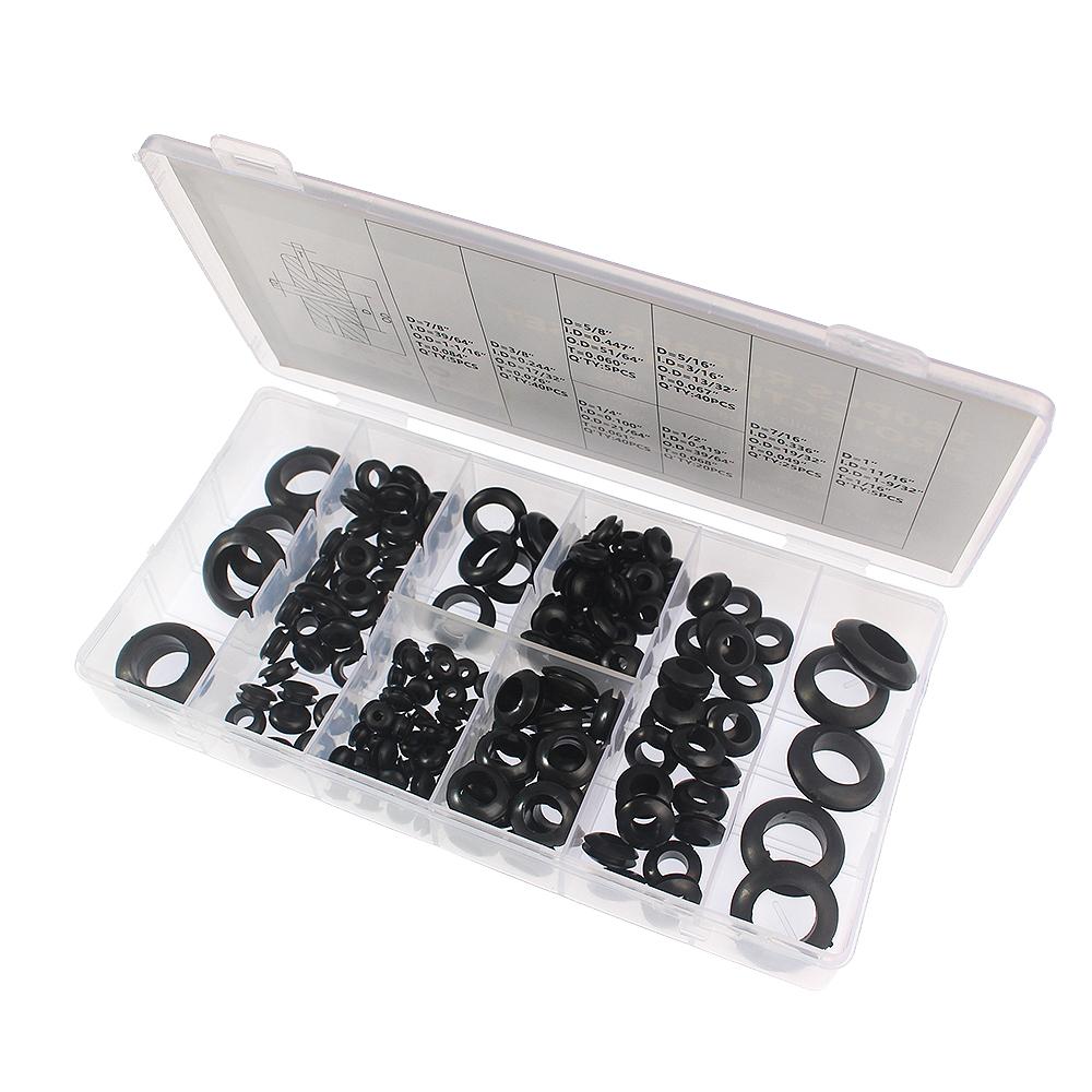180PCS O Rings Set Gaskets Seal Nitrile Rubber Bands High Pressure O-Rings Repair Kit Sealing Elastic Band O Rubber Ring