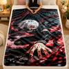 Flannel BlanketTokyo Ghoul Warm Soft Throw Blanket for Indoor Sofa Bed Living Room Use