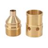 Brass Water Fountain Nozzle Spray Pond Sprinkler G1 Male Thread Water Spray Sprinkler Head for