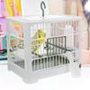 Foldable Bird Travel Cage Parrot Portable Carrier Stand Easy Transport Parakeet Small Birds Travel Cage Parakeet Cages