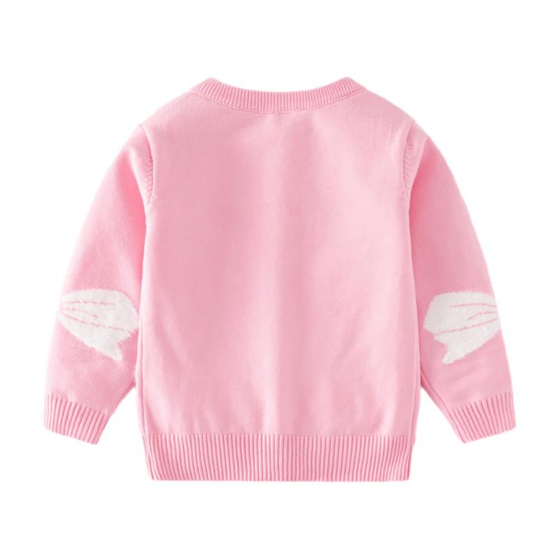 2-9 Years Dětský svetr s potiskem pletený kabát