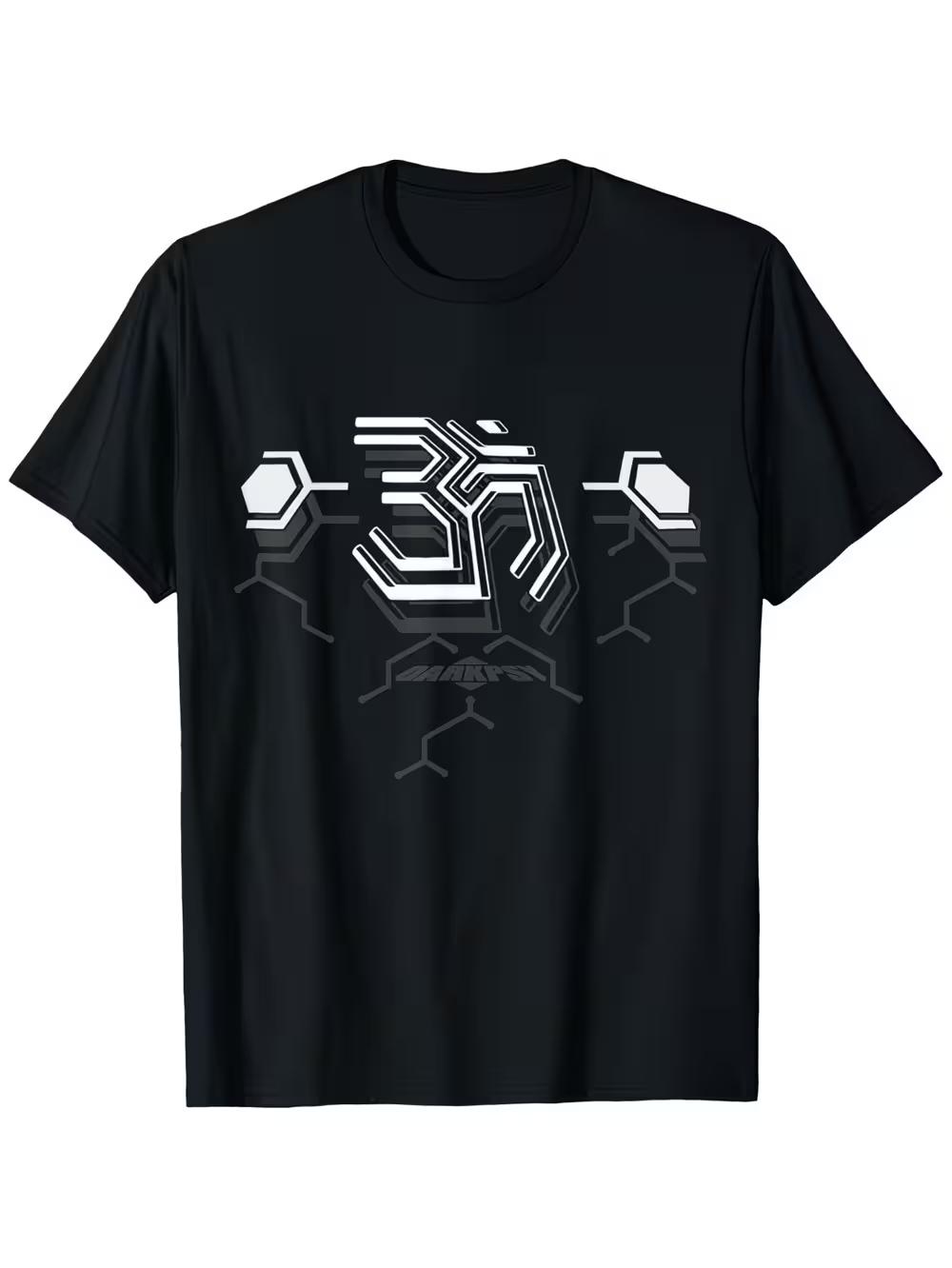 Om Psytrance Goa Psy Rave Psychedelic Darkpsy Festival T-Shirt S