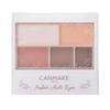 Canmake Perfect Multi Eyes 09 Rosé Panna Cotta Eyeshadow Palette, Eyeshadow, Eyebrow, Eyeliner, 1 Pcs
