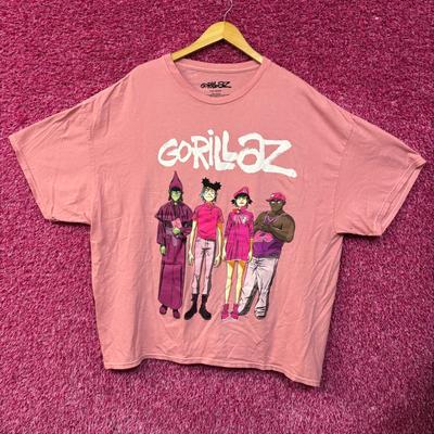 Gorillaz Cracker Island Staande Groep T-shirt XXL