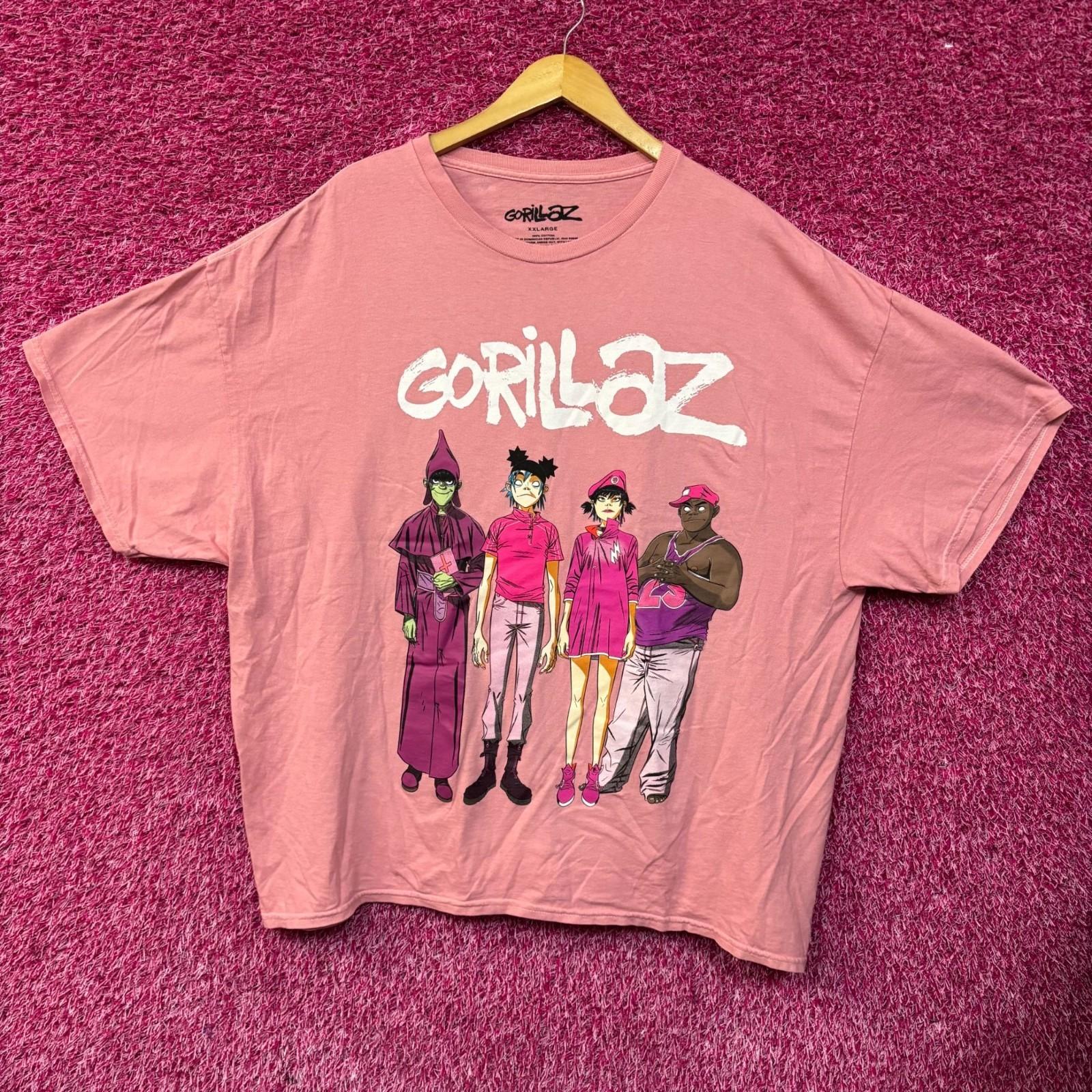 Gorillaz Cracker Island Standing Group T-Shirt XXL XXXXL