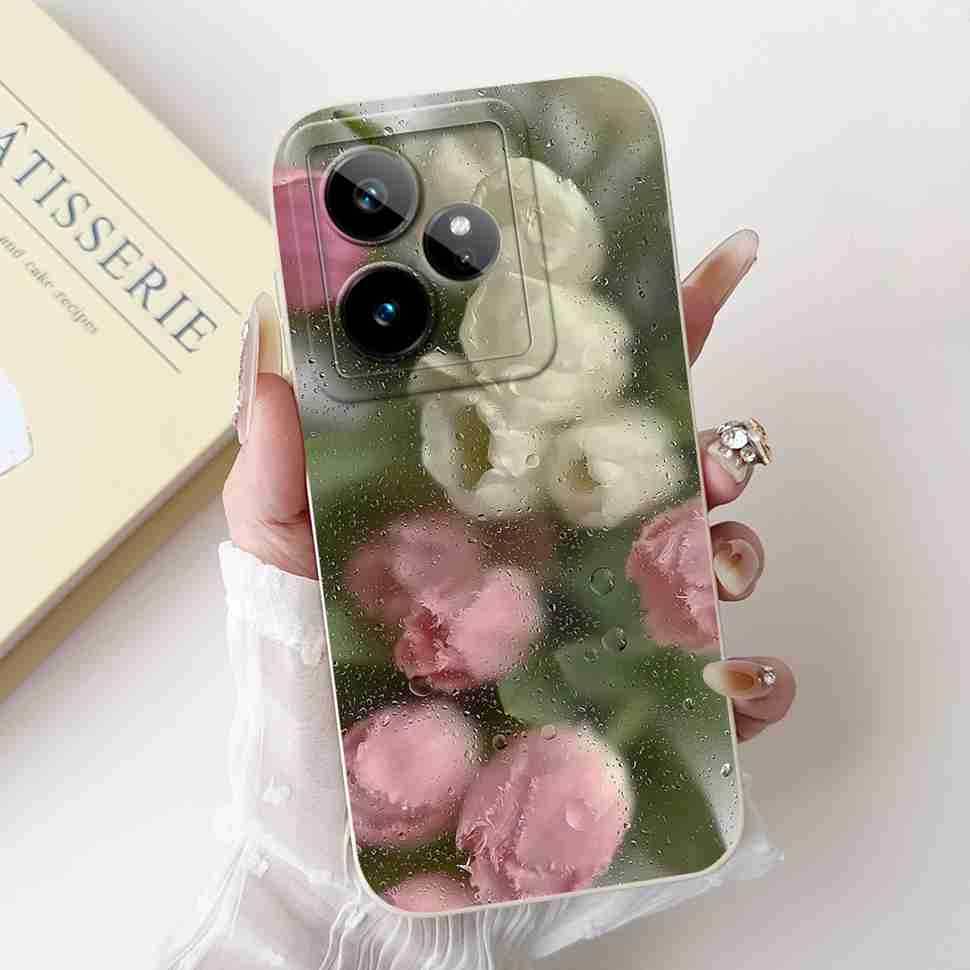For Realme GT 7 5G RMX5061 Case Popular Butterfly Print Soft Silicon Back Cover For Oppo Realme GT7 5G 6.78" Phone Shell Coque