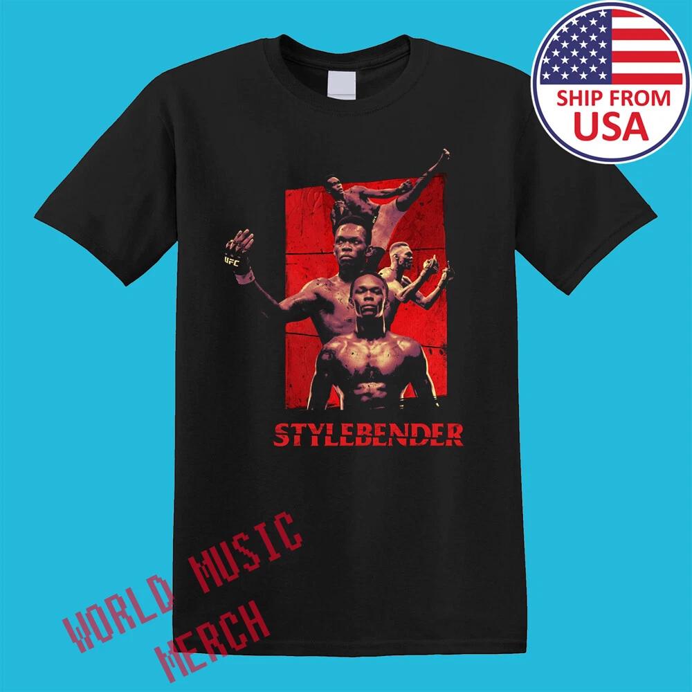Israel Adesanya Stylebender MMA Fighter Men s Black Size S-5XL 2XL