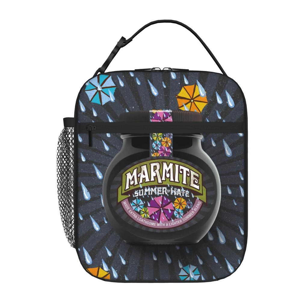 1 Piece Portable Lunch Container yeast spread Zipper Closure Durable Pocket Marmite For Lunch Box Bag