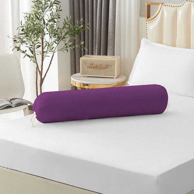 Solid Color Cylindrical Body Pillowcase for Hotels