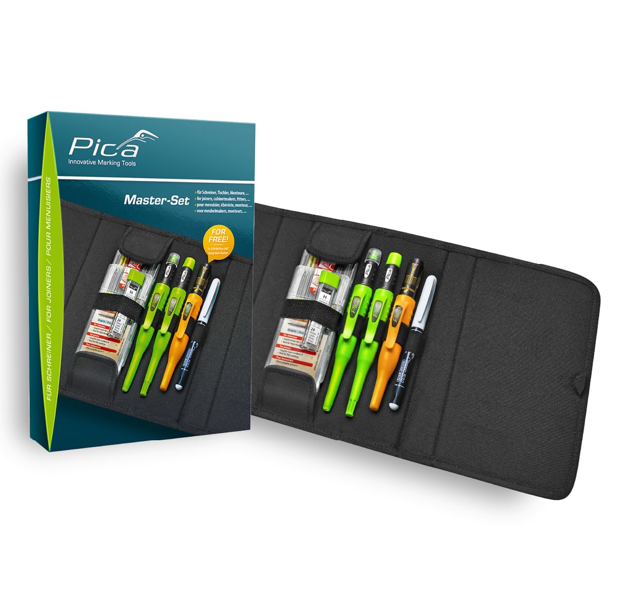 

Pika Marker for Construction 55010 MASTER-SET чорний
