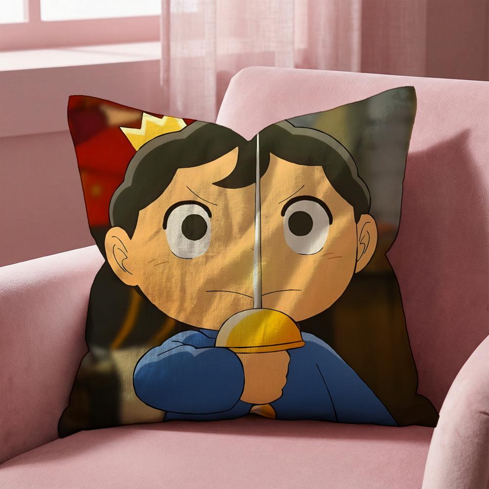 Anime R-Ranking of K-KingsS Cushion Cover Multi-Scene Pillow Cover for Home & Car - Reversible, Soft & Durable for Daily Use