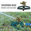 Zinc Zinc Zinc Alloy Construction Garden Hose Sprinkler Oscillating Sprinkler  Yard Sprinkler