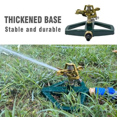 Zinc Zinc Zinc Alloy Construction Garden Hose Sprinkler 360° Rotation Oscillating Sprinkler  Yard Sprinkler