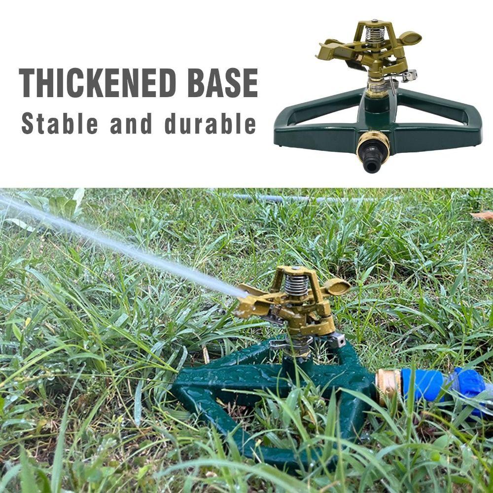 Zinc Zinc Zinc Alloy Construction Garden Hose Sprinkler Oscillating Sprinkler  Yard Sprinkler