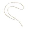 Pearl Stacked Wearing Light Luxury Niche Temperament High-End Long Sweater Chain Necklace Women