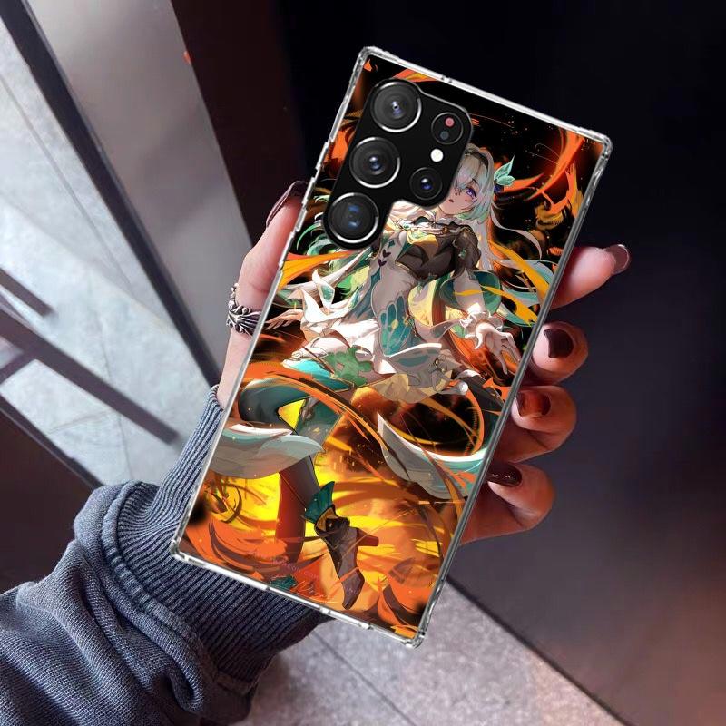 Honkai Star Rail Firefly Phone Case For Samsung Galaxy S26 S25 Edge S24 S23 Ultra S22 Plus S21 S20 FE Soft TPU Back Cover Funda