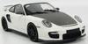 PMA Scale Porsche 911 GT2 RS 2011 White with Black Wheels 1/18 (Finished Product)