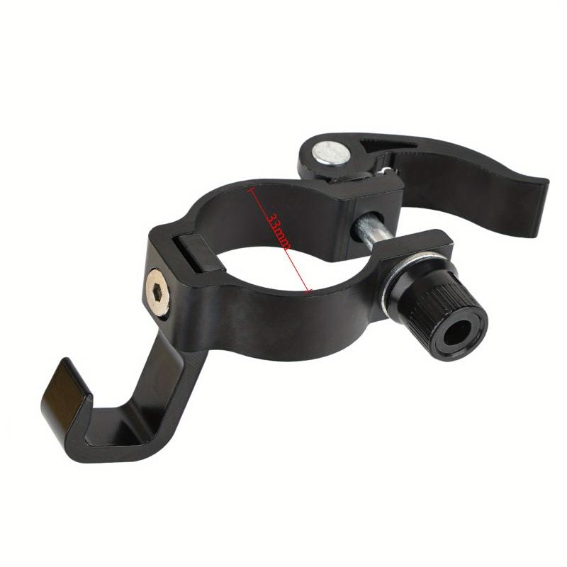 

1 шт. Замок-пряжка из алюминиевого сплава, складное кольцо, крючок для хранения электросамоката, аксессуары для подвешивания сумок 1pc чёрный