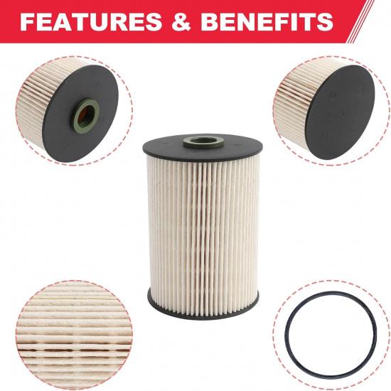 VW TDi Fuel Filter PU 936/1 X Fits For 2010-2014 Golf 2005-2014 Jetta Diesel Engine Volkswagen TDi Fuel Filter Replaces# 1K0127434B 1K0127177B